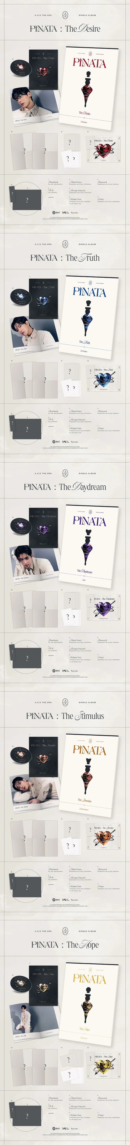 A.C.E 3rd Single Album - Pinata