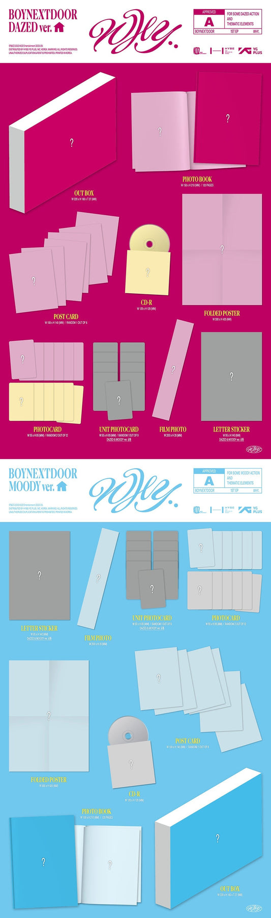 BoyNextDoor 1st Ep Album - Why.. (Standard Ver.)