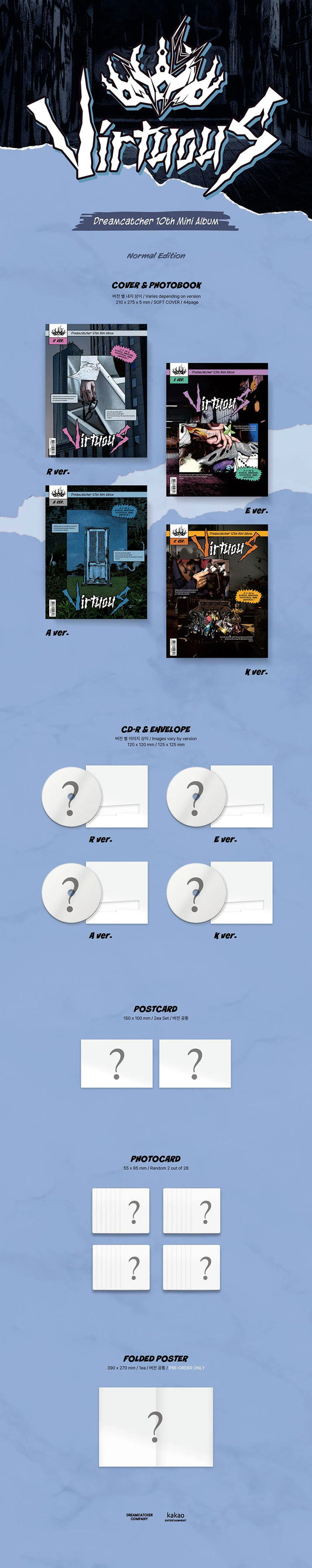 Dreamcatcher 10th Mini Album - Virtuous