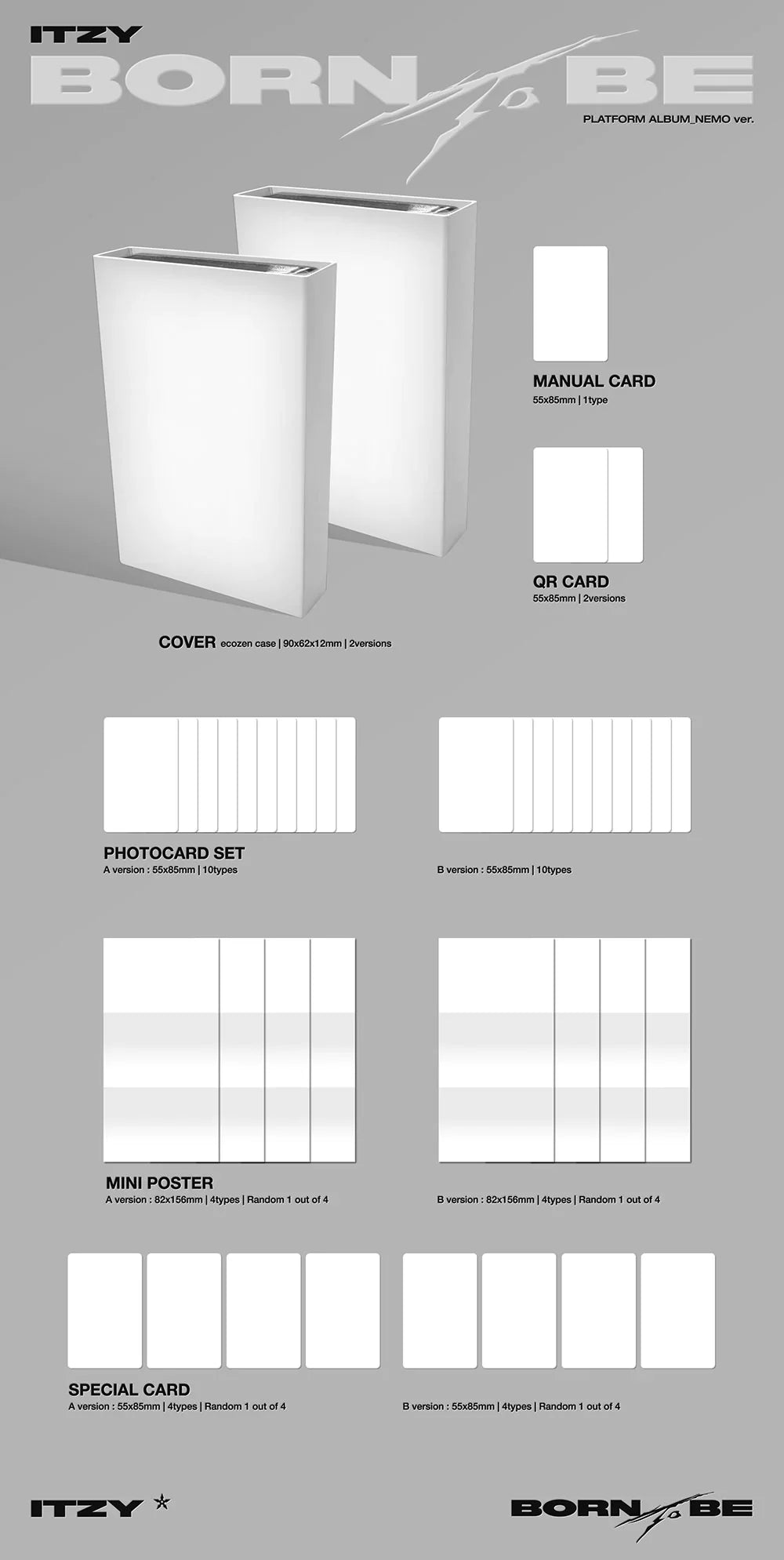 ITZY 2nd Mini Album - Born To Be