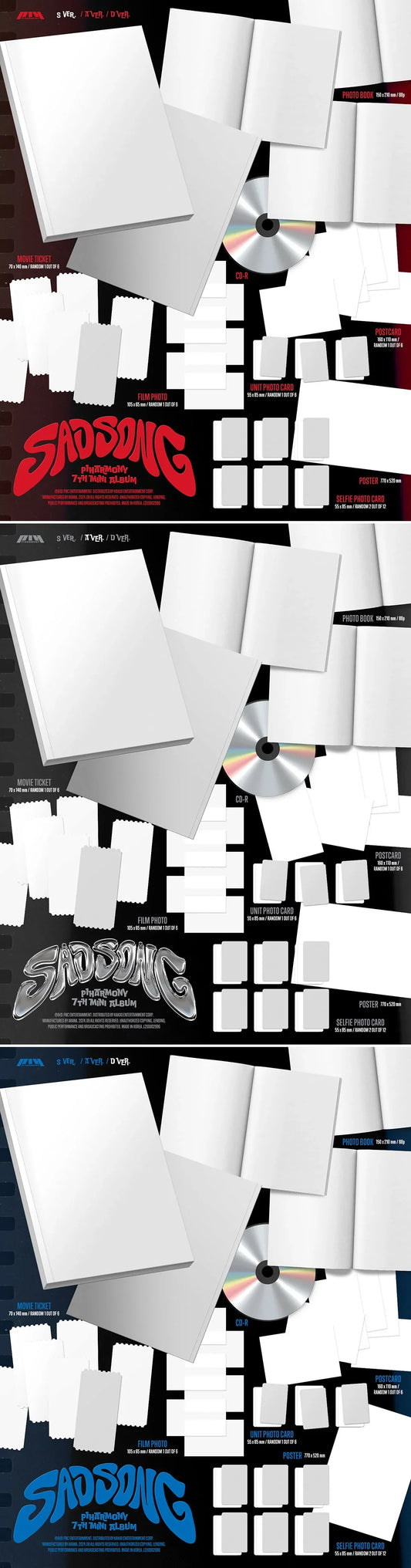 P1Harmony 7th Mini Album - Sad Song