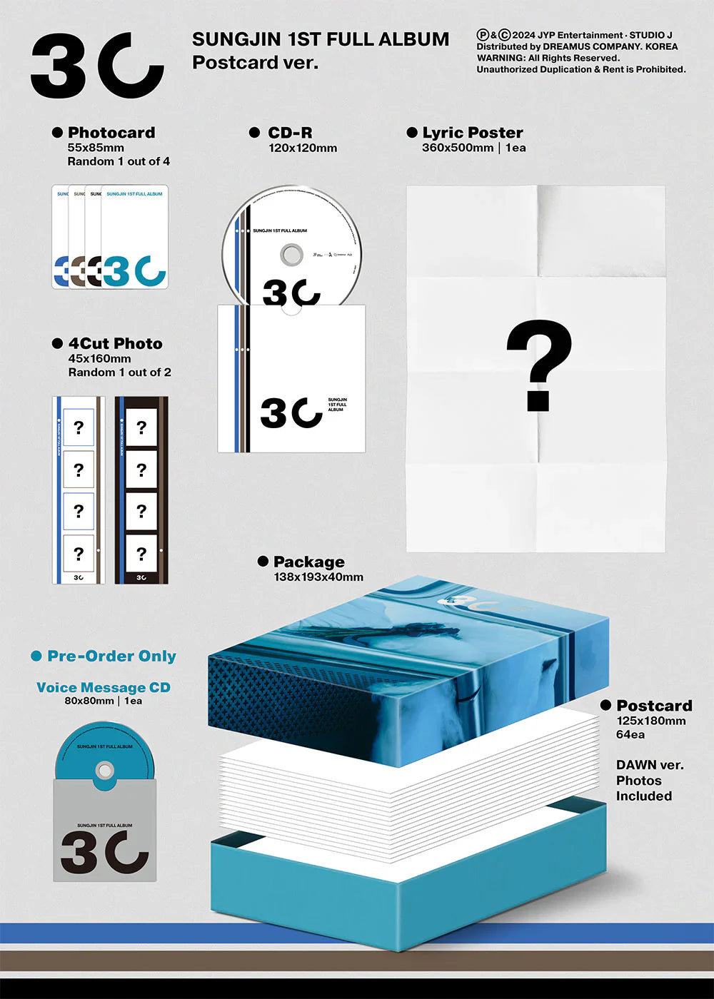 Day6 Sungjin 1st Full Album - 30