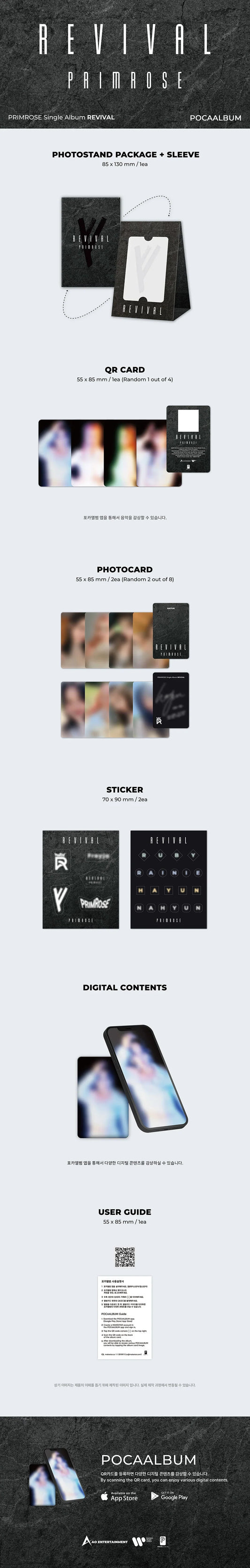 Primrose 1st Single Album - Revival (Poca Album)