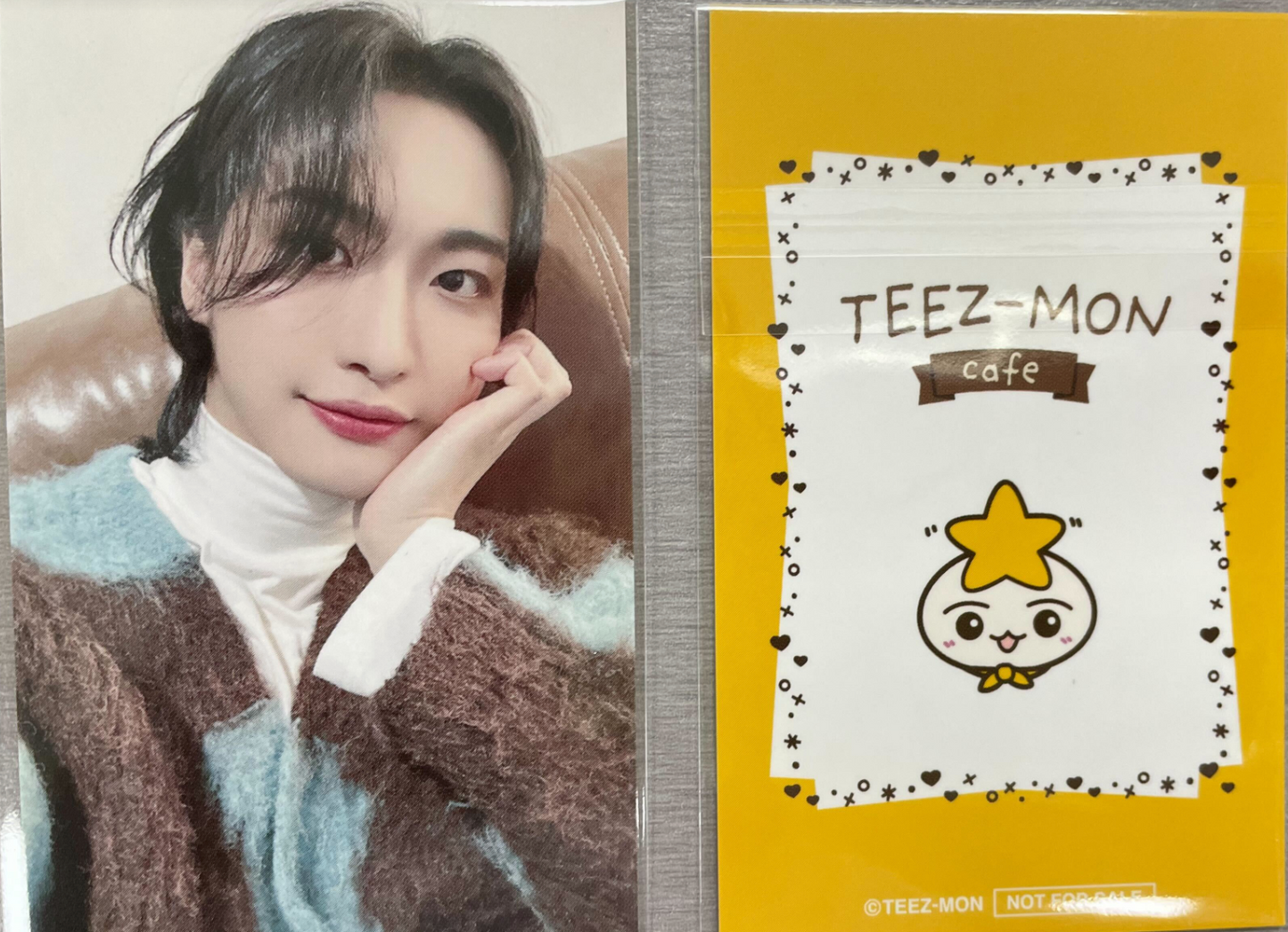 ATEEZ x Teez-Mon Cafe Official Photocards