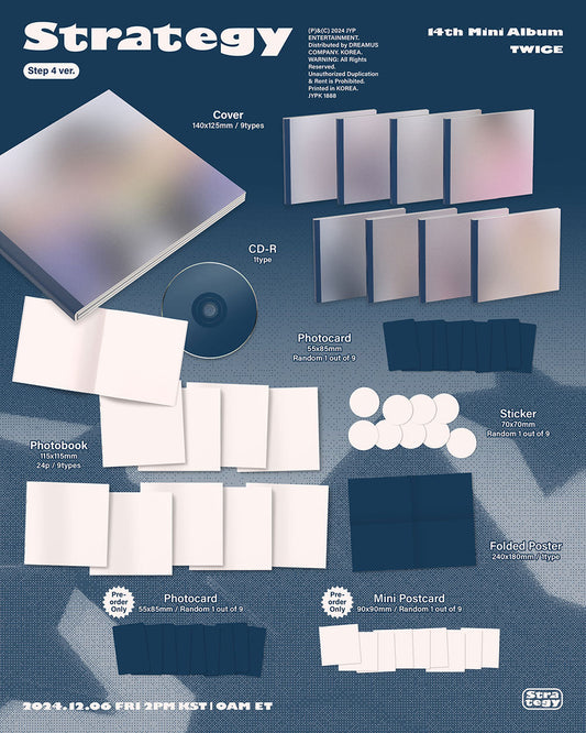 Twice 14th Mini Album - Strategy