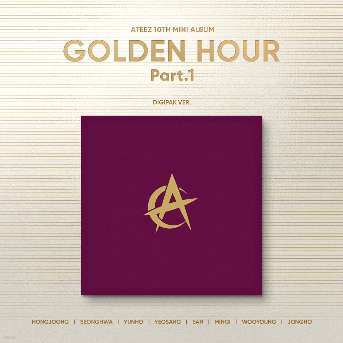 ATEEZ 10th Mini Album - Golden Hour : Part.1