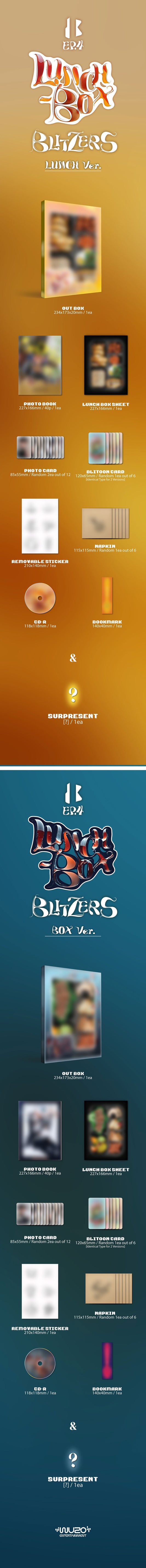 Blitzers 4th Ep Album - Lunch-Box