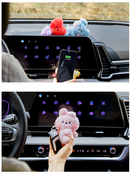 BTS x BT21 Minini Plush Keyring
