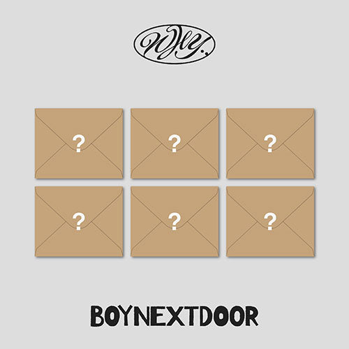 BoyNextDoor 1st Ep Album - Why.. (Letter Ver.)