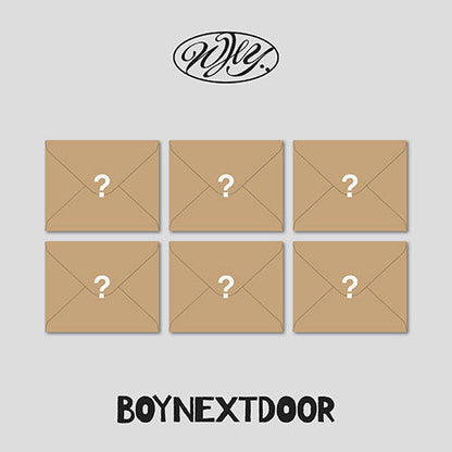 BoyNextDoor 1st Ep Album - Why.. (Letter Ver.)