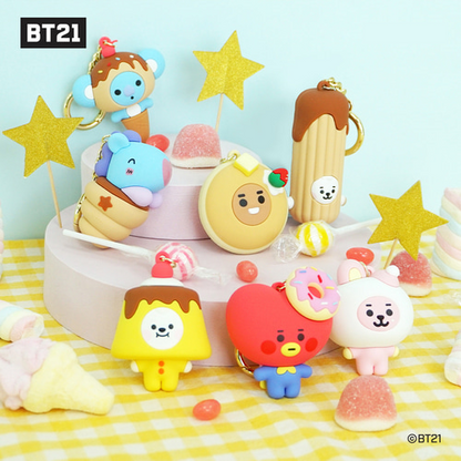 BTS x BT21 Baby Sweet Things Figure Keyring