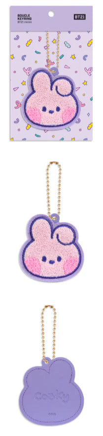 BTS x BT21 Minini Boucle Keyring