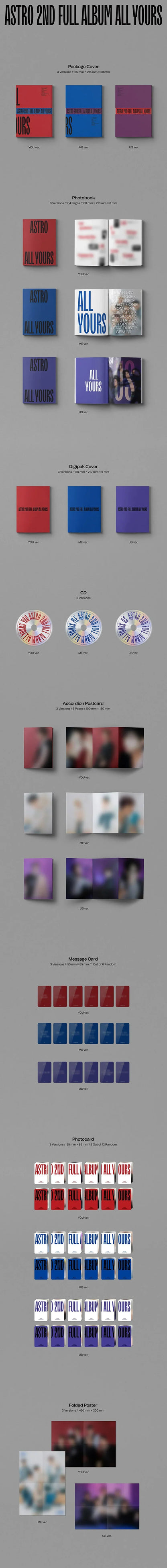 Astro 2nd Full Album - All Yours