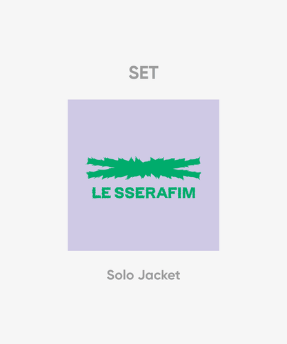 LE SSERAFIM 3rd Single Album - Crazy (Japan Album)