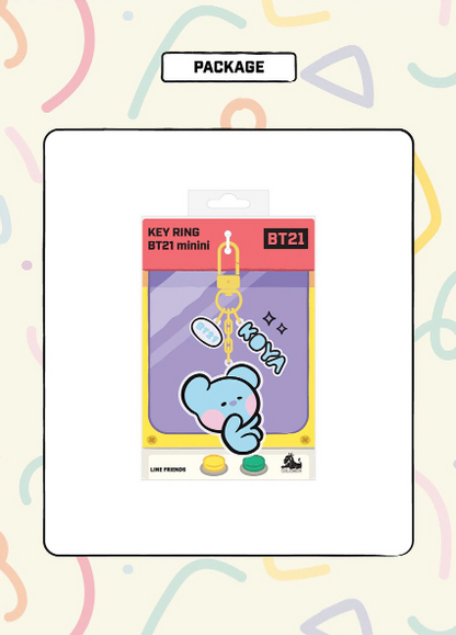 BTS x BT21 Minini Acrylic Keyring Ver.3