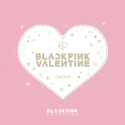 BLACKPINK - The Game Photocard Collection Lovely Valentine's Edition