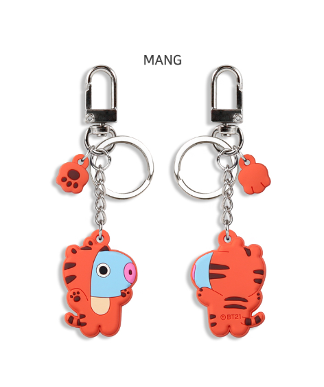 BTS x BT21 Tiger Keyring