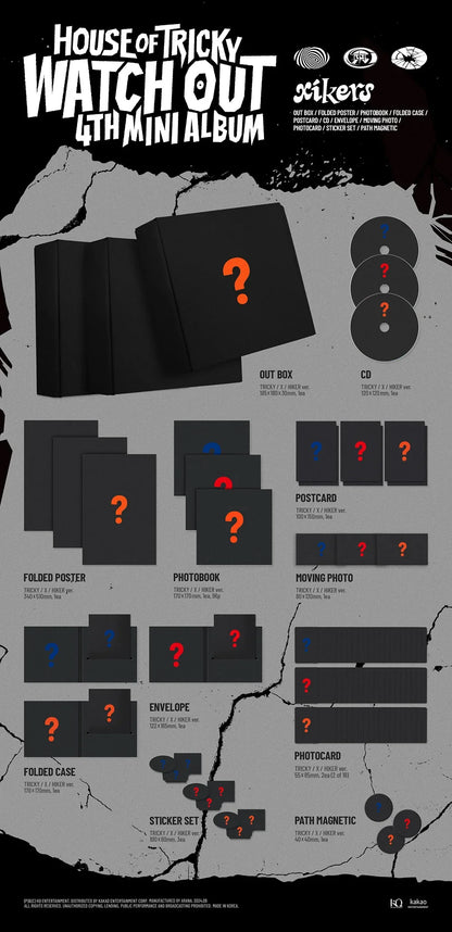 Xikers 4th Mini Album - House Of Tricky : Watch Out