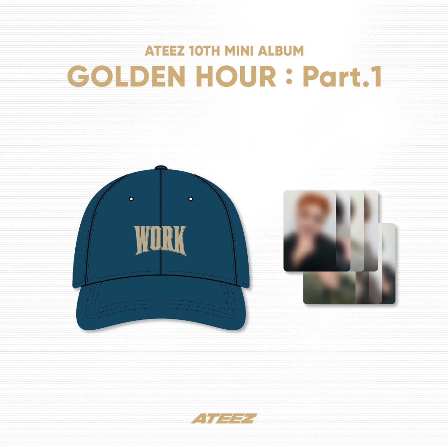 ATEEZ 10th Mini Album Golden Hour: Part. 1 Official MD