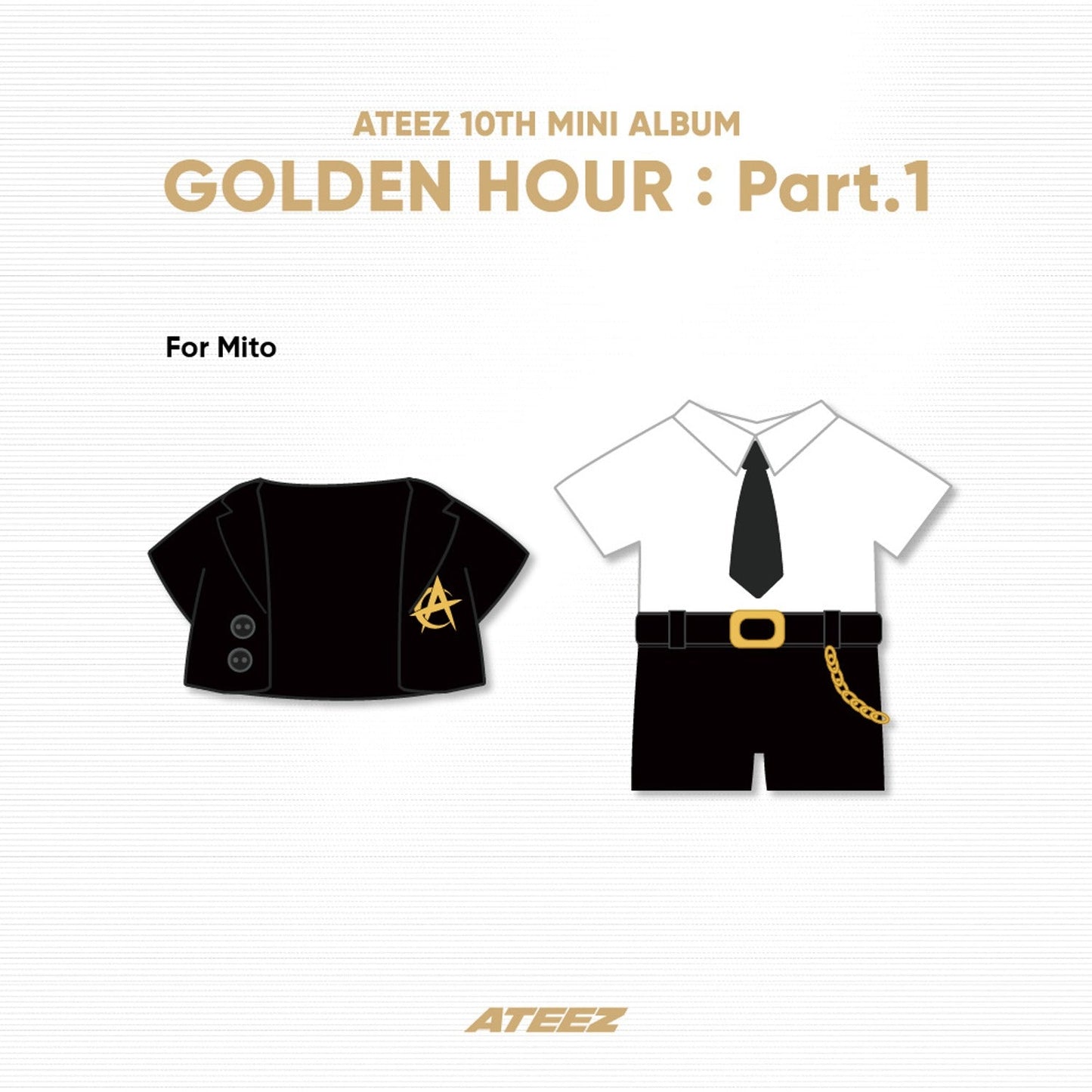 ATEEZ 10th Mini Album Golden Hour: Part. 1 Official MD
