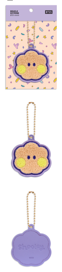 BTS x BT21 Minini Boucle Keyring