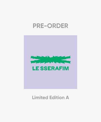 LE SSERAFIM 3rd Single Album - Crazy (Japan Album)