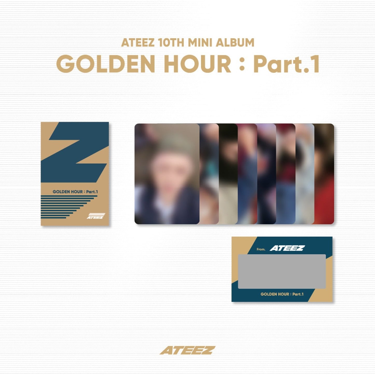 ATEEZ 10th Mini Album Golden Hour: Part. 1 Official MD