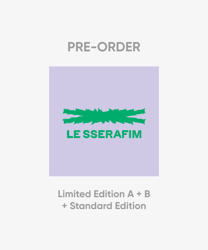 LE SSERAFIM 3rd Single Album - Crazy (Japan Album)