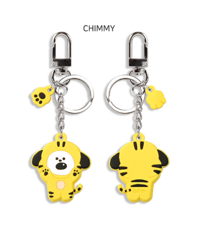 BTS x BT21 Tiger Keyring