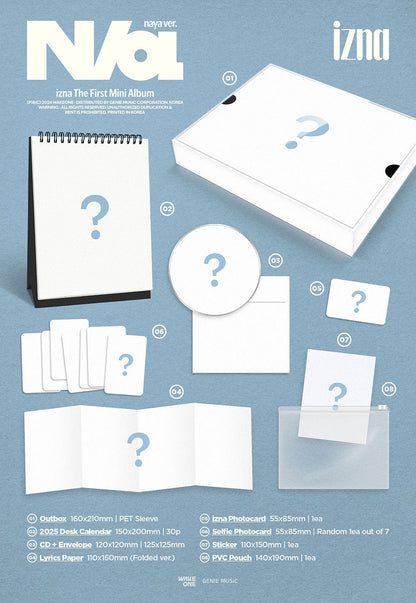 Izna 1st Mini Album  - N/a