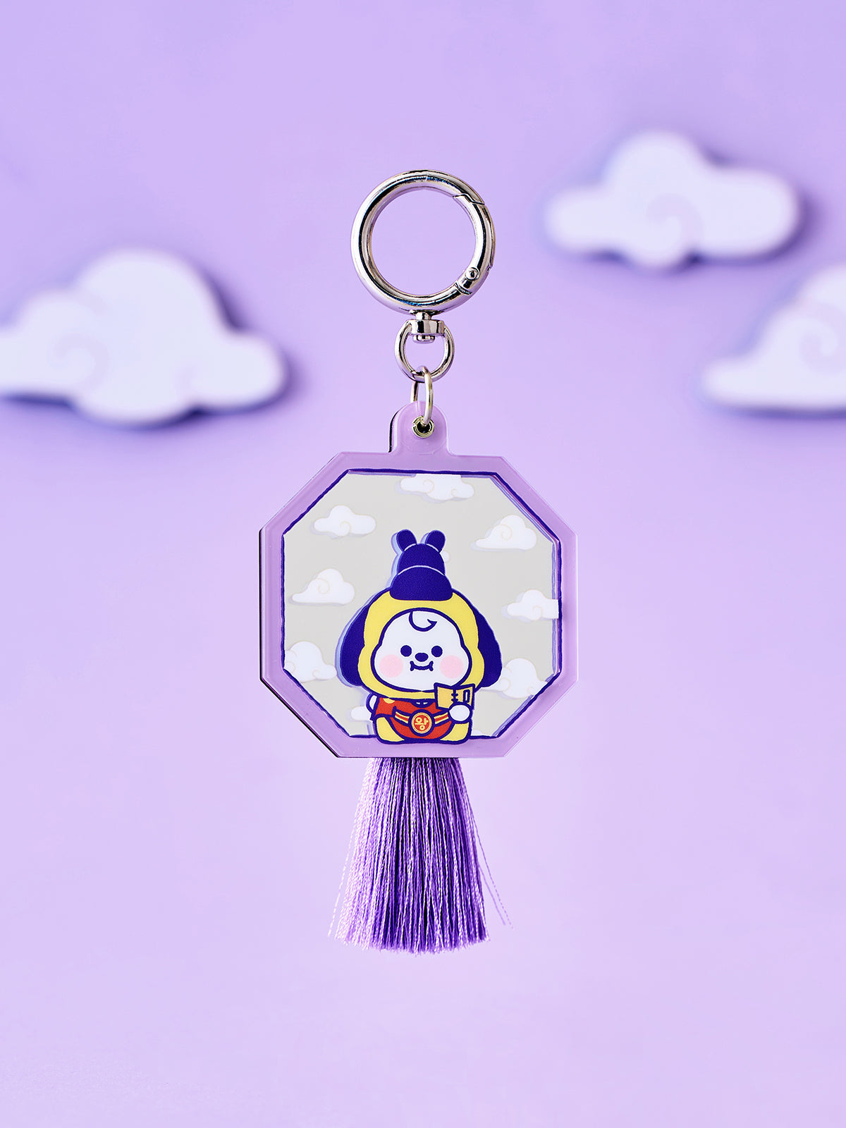 BTS x BT21 Baby Mirror Keyring K-Edition Ver.2