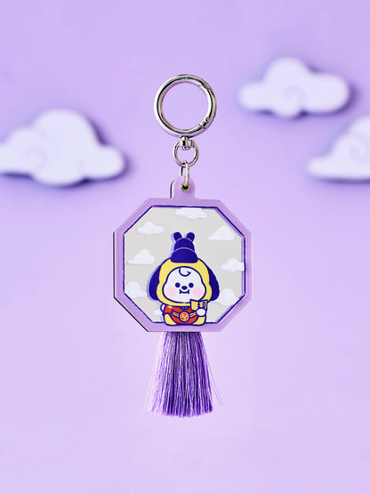 BTS x BT21 Baby Mirror Keyring K-Edition Ver.2