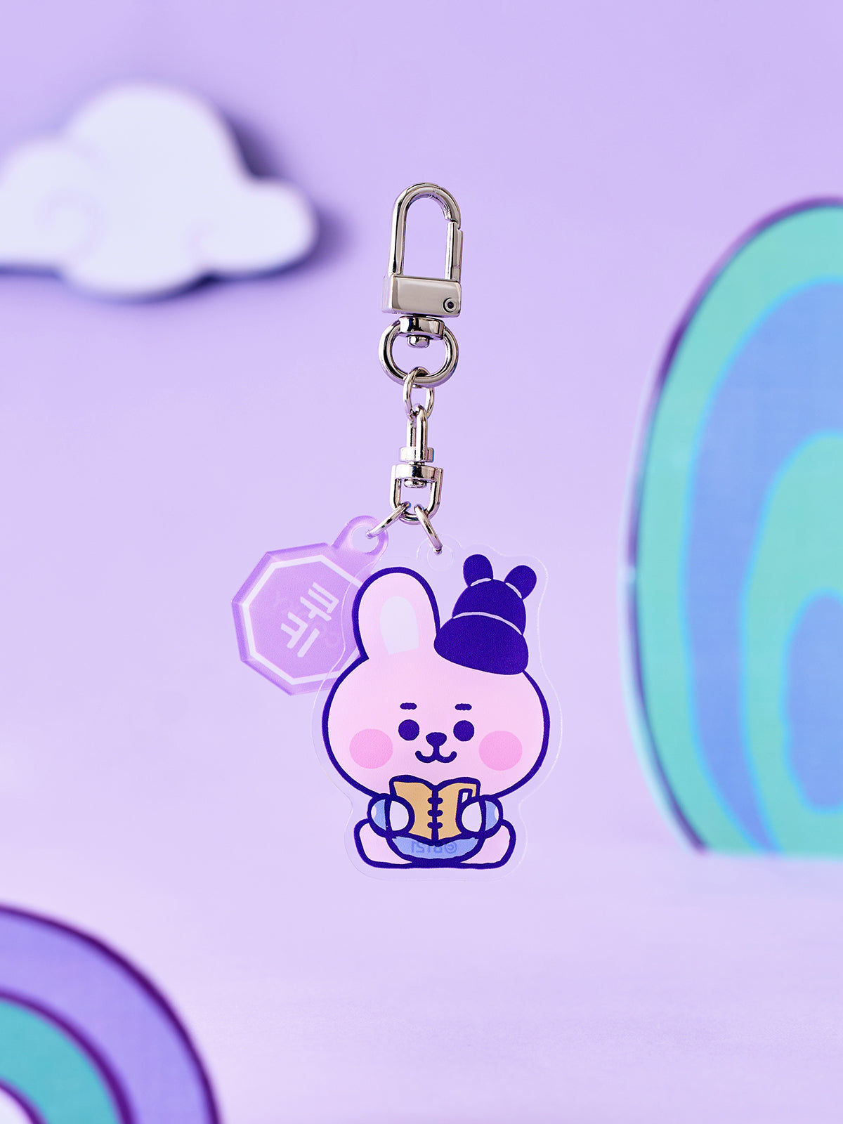 BTS x BT21 Baby Acrylic Keyring K-Edition Ver.2
