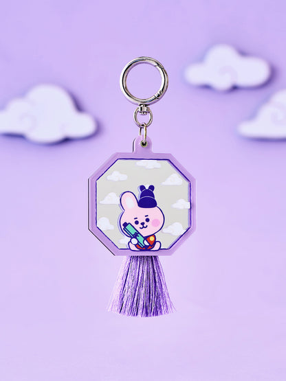 BTS x BT21 Baby Mirror Keyring K-Edition Ver.2