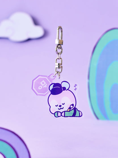 BTS x BT21 Baby Acrylic Keyring K-Edition Ver.2