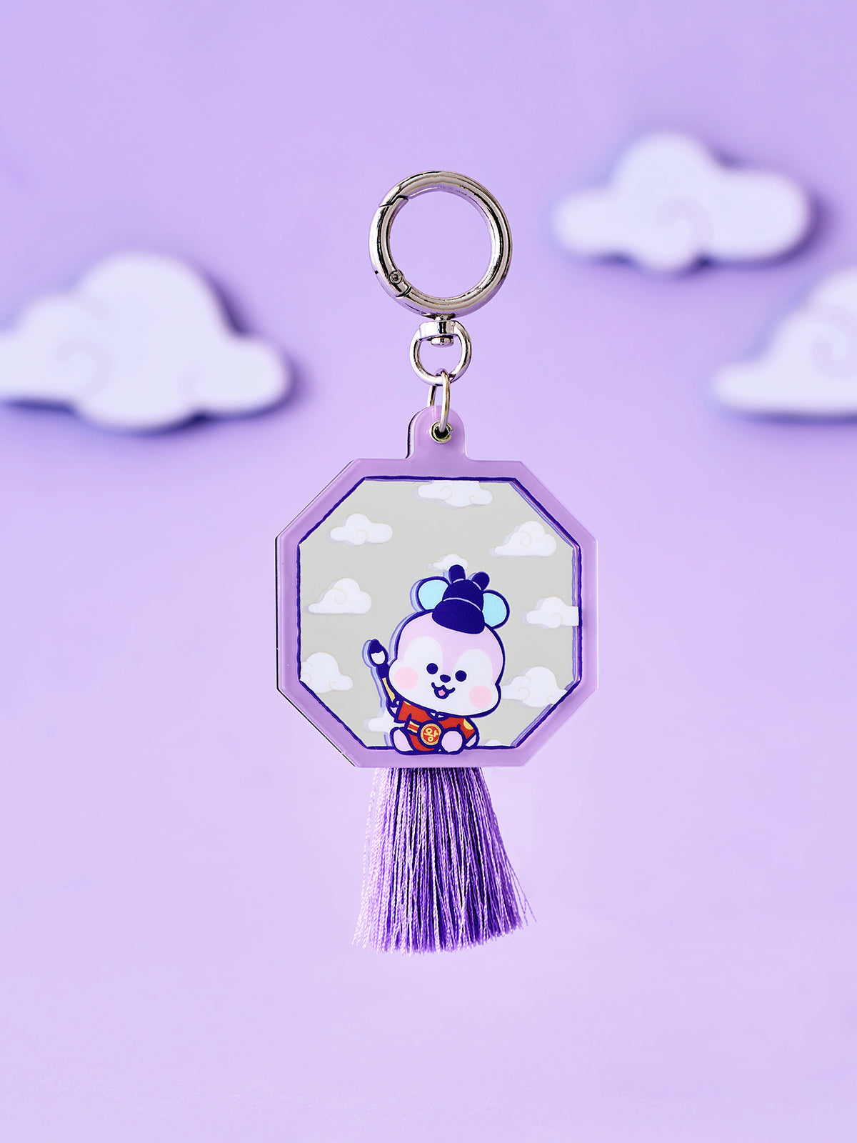 BTS x BT21 Baby Mirror Keyring K-Edition Ver.2