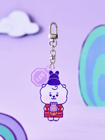 BTS x BT21 Baby Acrylic Keyring K-Edition Ver.2