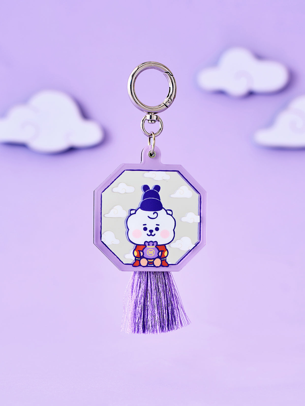 BTS x BT21 Baby Mirror Keyring K-Edition Ver.2