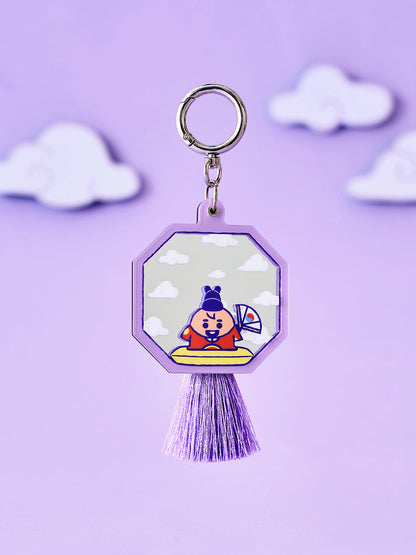 BTS x BT21 Baby Mirror Keyring K-Edition Ver.2