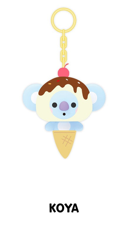 BTS x BT21 Baby Sweet Things Figure Keyring
