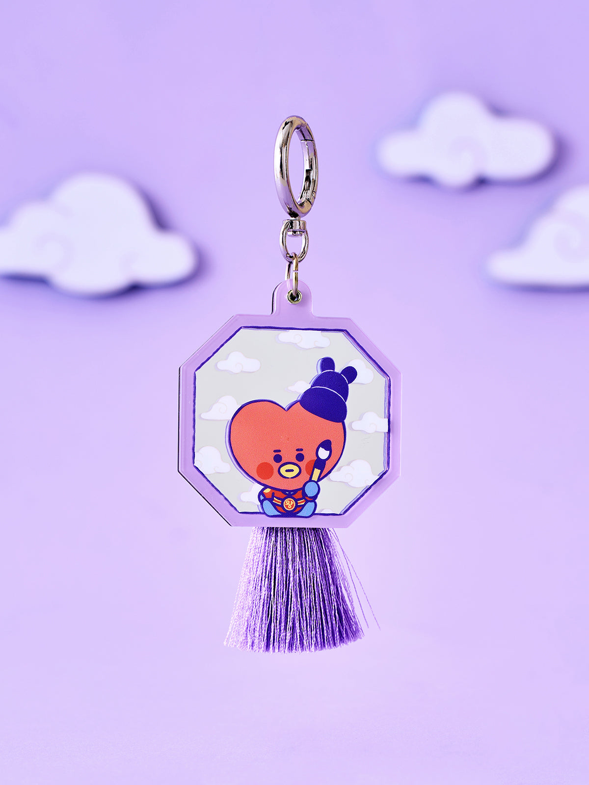 BTS x BT21 Baby Mirror Keyring K-Edition Ver.2
