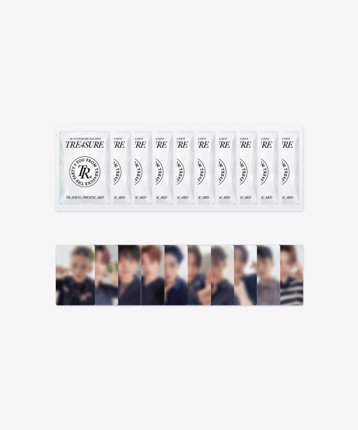 Treasure 4th Magazine - The Party 4 You Official MD Trading Photocard Bulk Pack