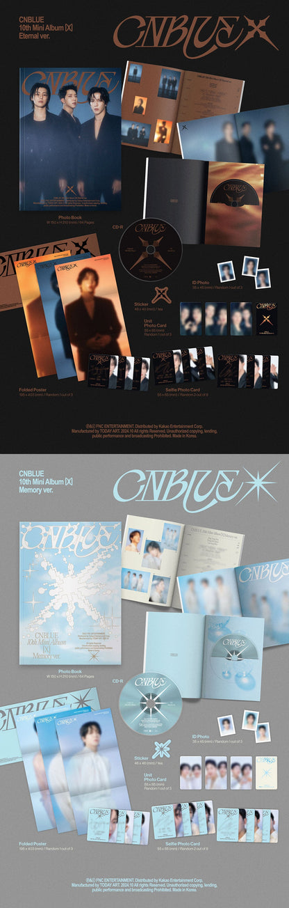 Cnblue 10th Mini Album  - X
