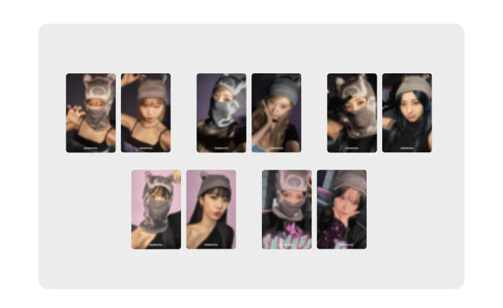 LE SSERAFIM 4th Mini Album - Crazy (Balaclava Ver)