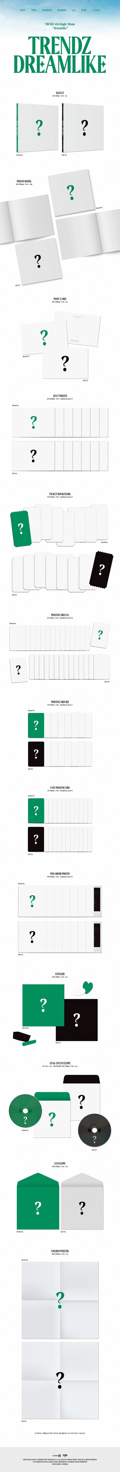 Trendz 4th Single Album - Dreamlike (Photobook Set)