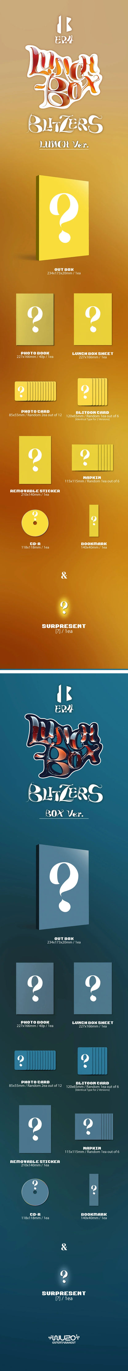 Blitzers 4th Ep Album - Lunch-Box (Lunch Ver)