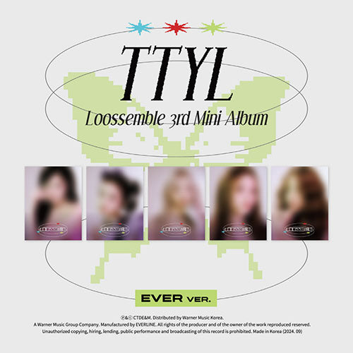 Loossemble 3rd Mini Album - Ttyl Ever Music Album Ver (Random)
