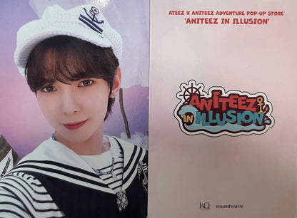 ATEEZ x ANITEEZ Adventure Pop-Up ExclusIVE - ANITEEZ In Illusion Official Photocards