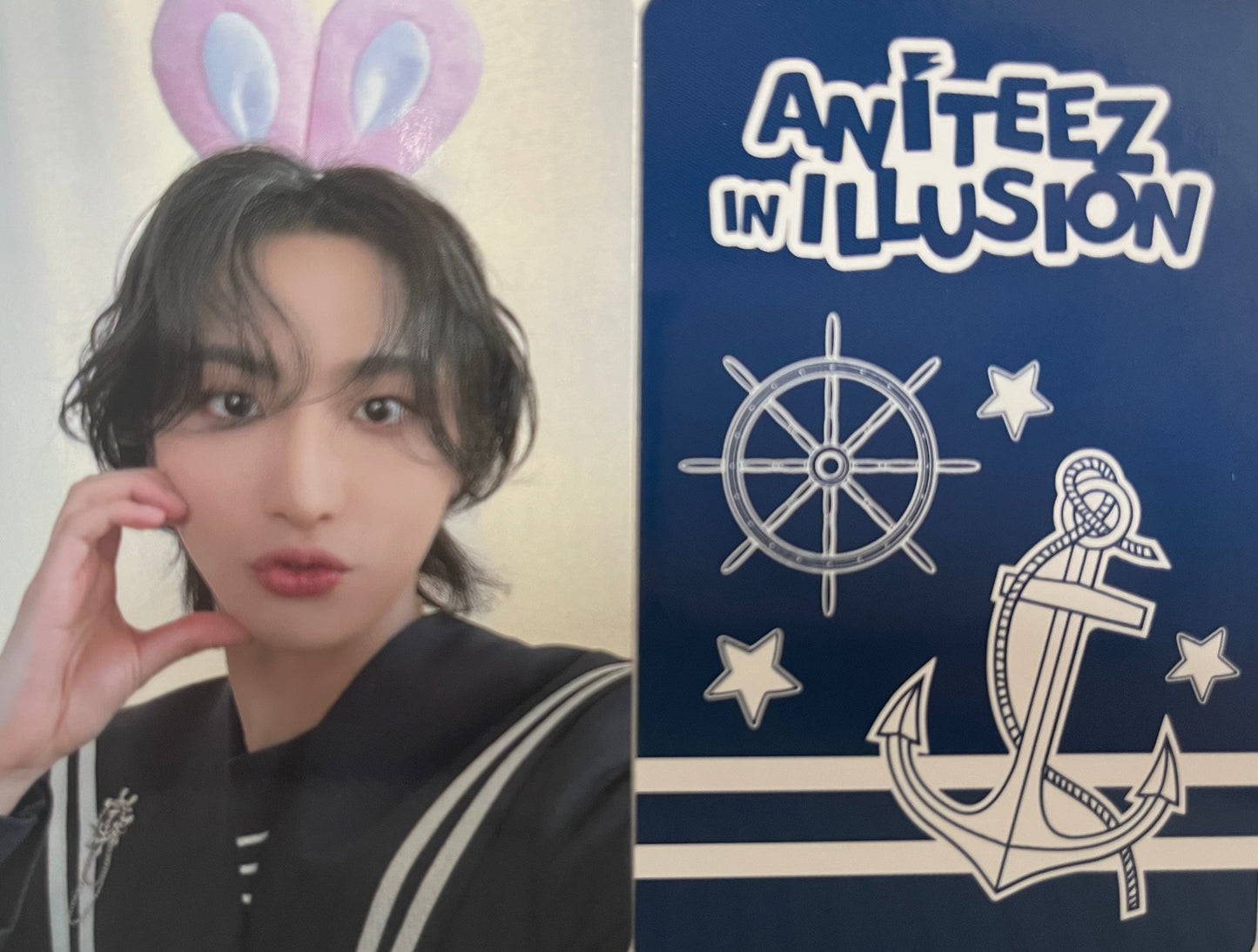 ATEEZ x ANITEEZ Adventure Pop-Up ExclusIVE - ANITEEZ In Illusion Official Photocards