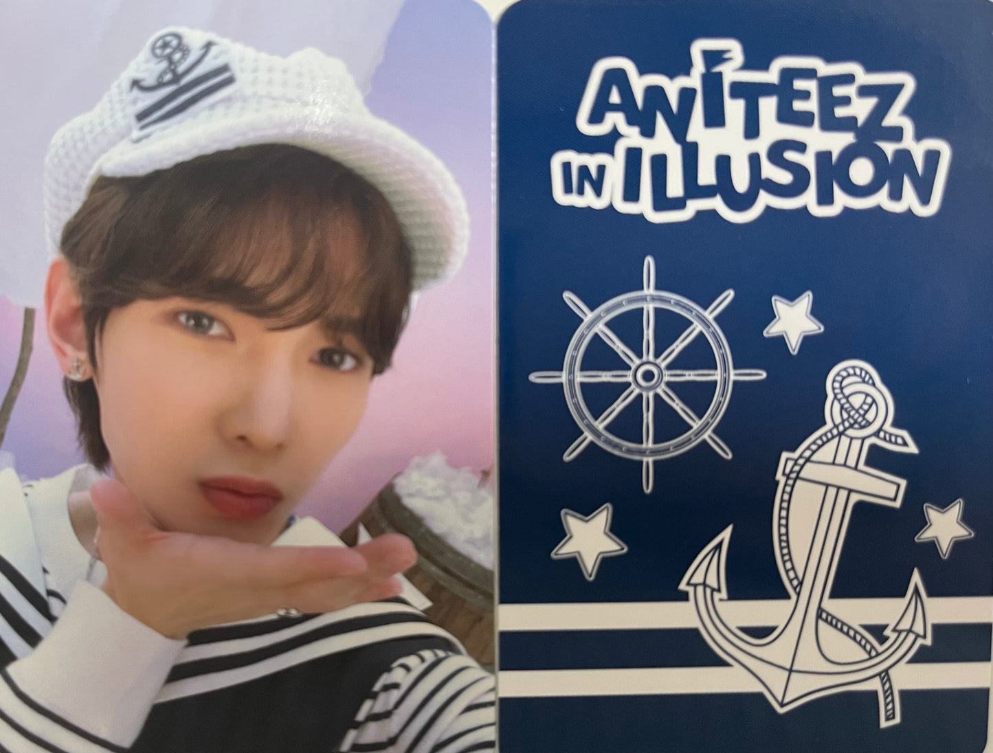 ATEEZ x ANITEEZ Adventure Pop-Up ExclusIVE - ANITEEZ In Illusion Official Photocards